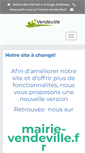 Mobile Screenshot of mairiedevendeville.fr